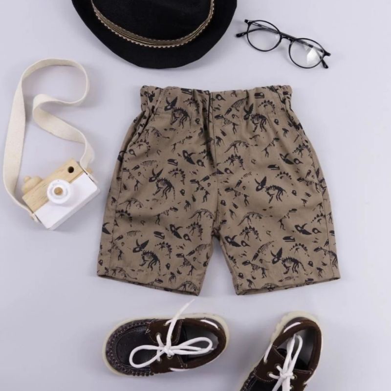 PATTERN SHORT PANTS