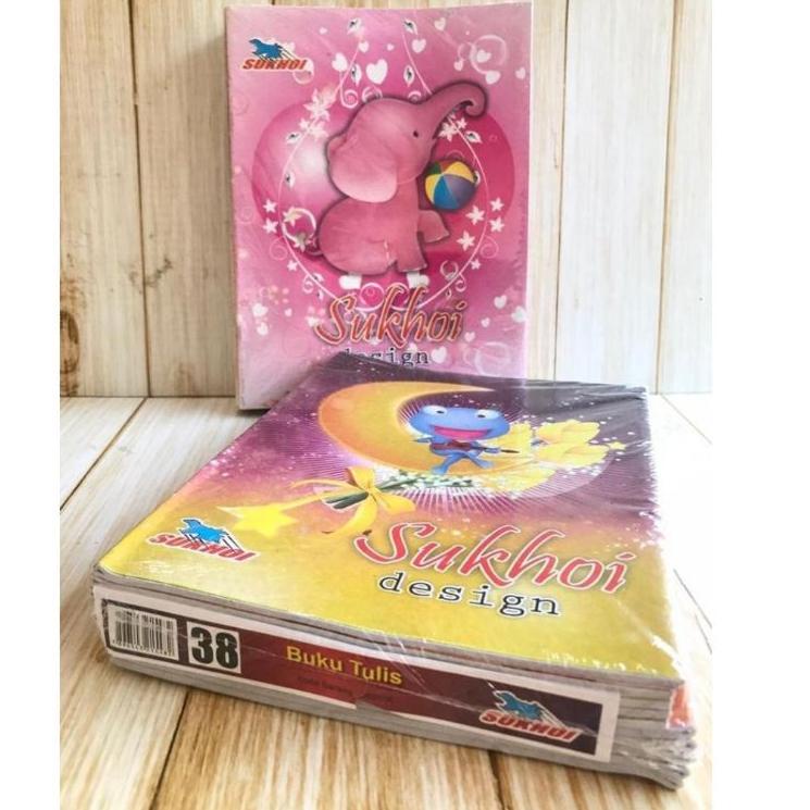 

☛☛ Buku Tulis MURAH Sukhoi 30 / 38 Lembar isi 10 Buku