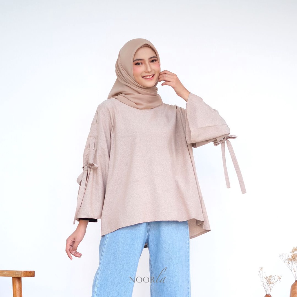 NOORLA - SOFIA BLOUSE SATU SET HIJAB / ATASAN / SHIRT / TUNIK