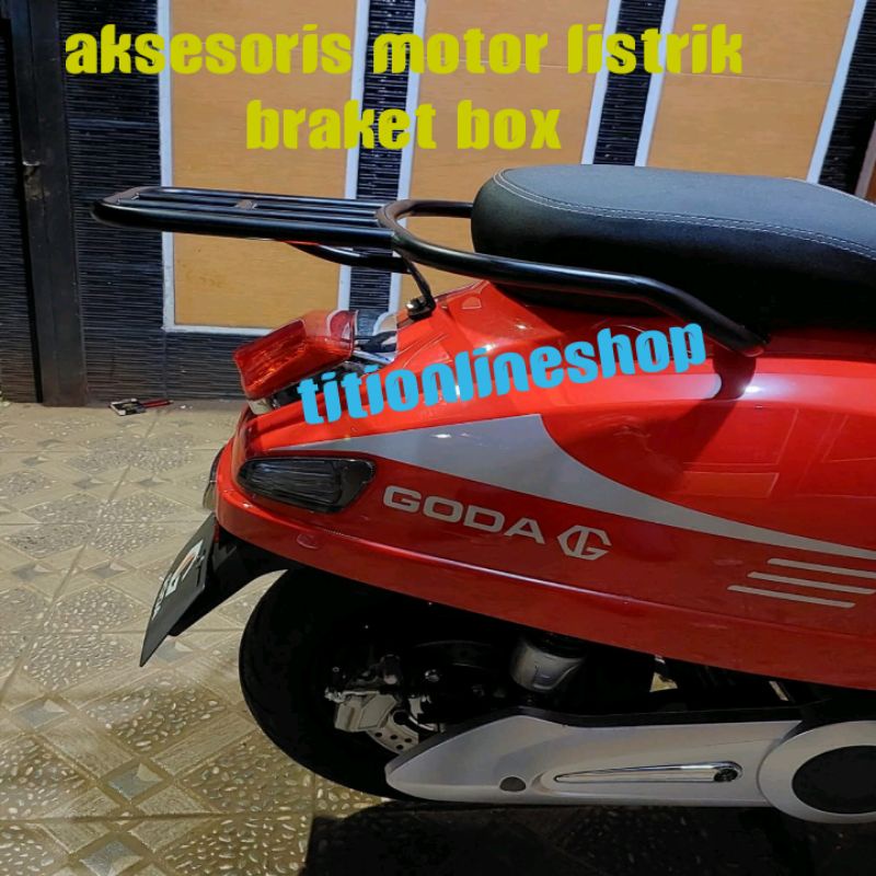 Braket Box untuk motor listrik GODA aksesoris motor
