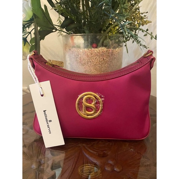 Ready stock Luana bag plum Buttonscarves