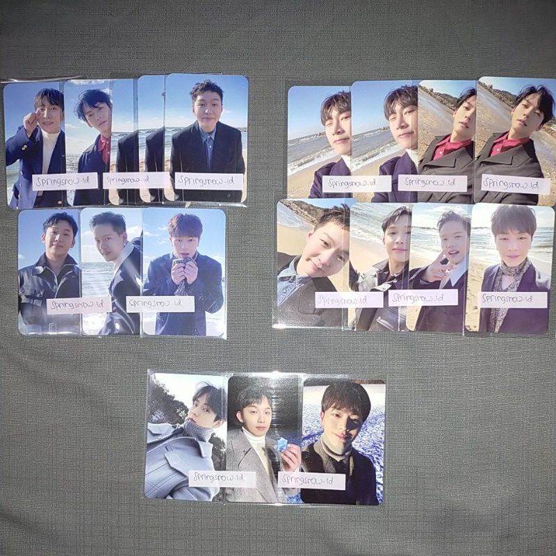BTOB BE TOGETHER POB BENEFIT PHOTOCARD PC RENI JEPANG JAPAN EUNKWANG MINHYUK CHANGSUB HYUNSIK PENIEL