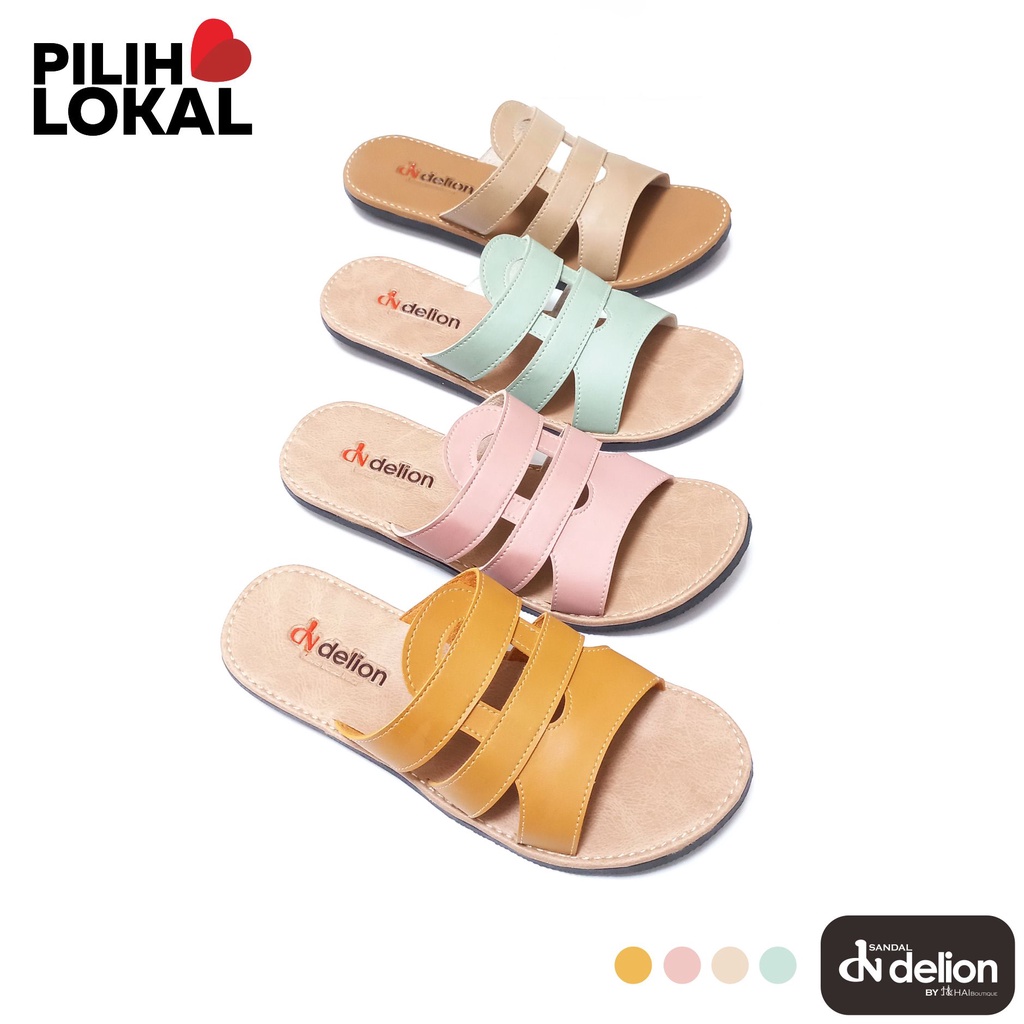 Sandal Flat Selop Karet Wanita Dewasa Terbaru 2023 Murah Kekinian Sendal Ibu Ibu Kulit Teplek Korea Lentur Model Slop Cewek Remaja Kuat Sandak Cantik Slide Slip On Awet Wanita Jumbo Flip Flop Lebaran Kondangan Termurah Casual Tasikmalaya Anti Slip