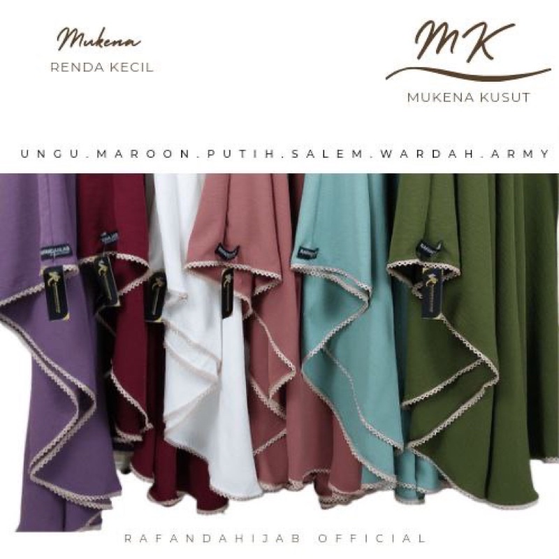 [ P.O ] MUKENA KOESOET / MUKENA CRINGKEL / MUKENA RF RAFANDAHIJAB