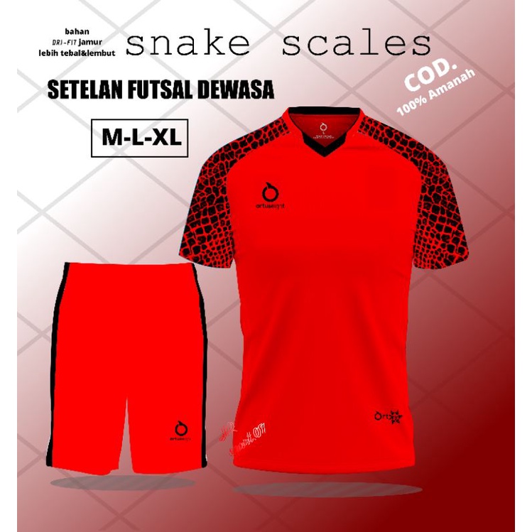 JERSEY BAJU KAOS OLAHRAGA STELAN FUTSAL DEWASA MODEL TERBAU MOTIF MACAN BATIK