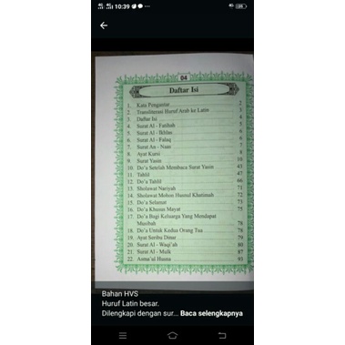 

Buku Isi Yasin 96 halaman