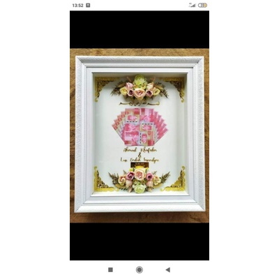 pigura mahar / bingkai mahar / mahar uang / bingkai mahar