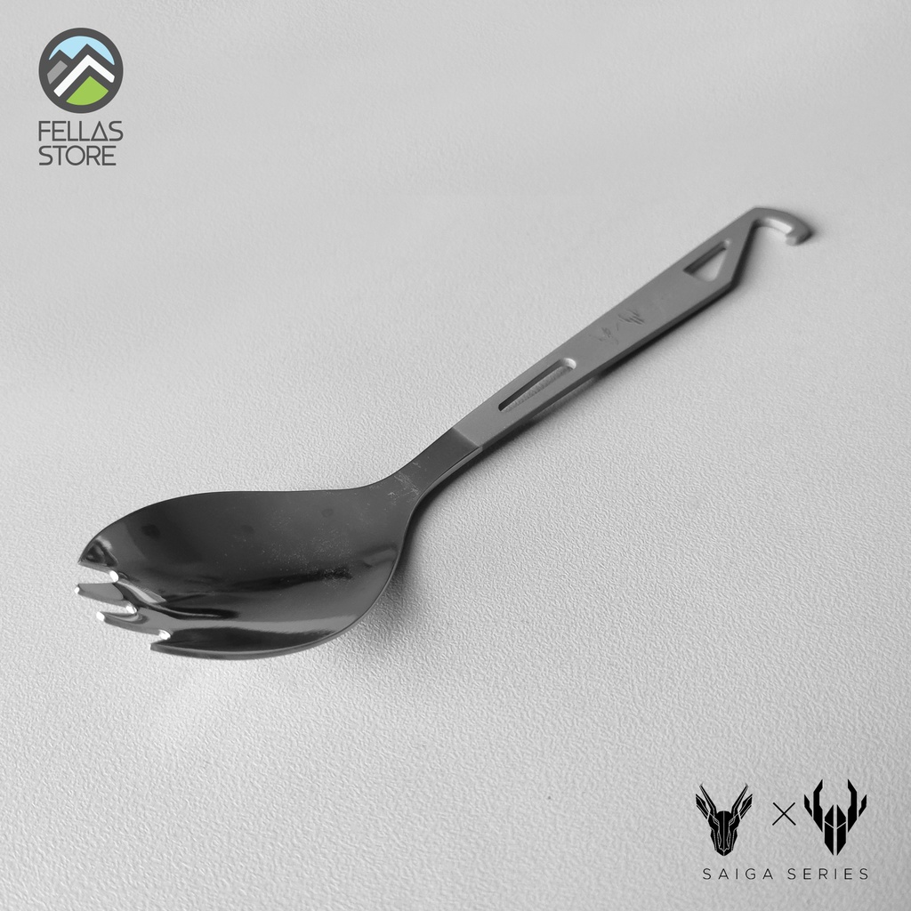 Saiga - Titanium Spork w/ Bottle Opener