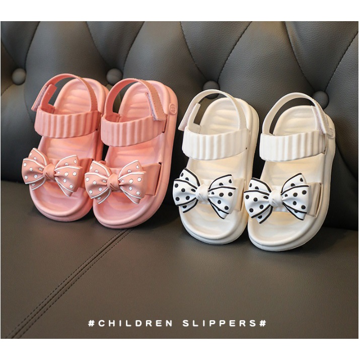 Sandal Anak Perempuan Import PITA POLKADOT JH - 1032 IMPORT NYAMAN EMPUK