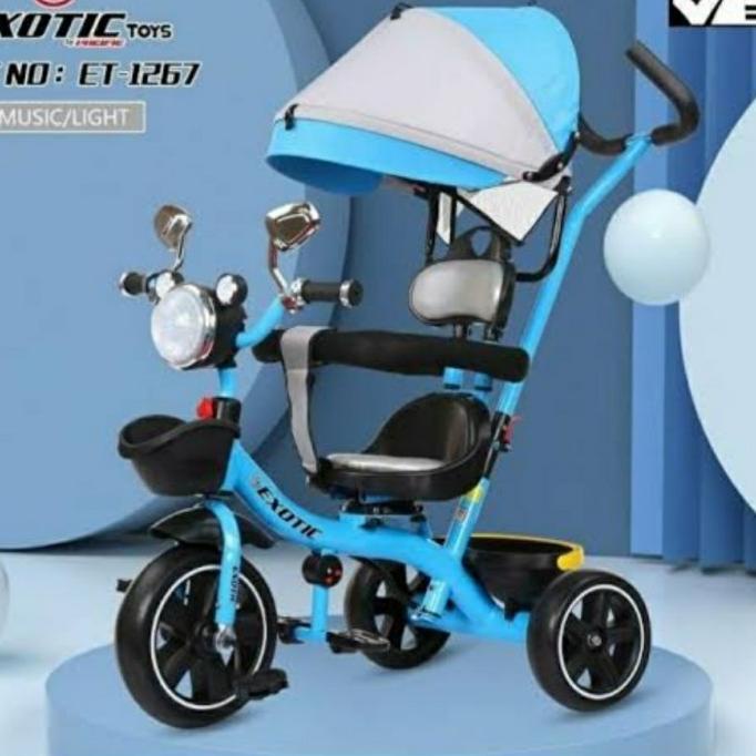 Sepeda Roda 3 Anak Tricycle Exotic 1267 By Pacific #Original