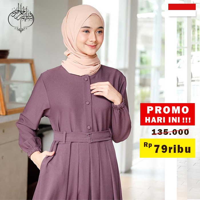 GAMIS TERBARU 2022 GAMIS FULL KANCING GAMIS KEKINIAN FASHION MUSLIM WANITA