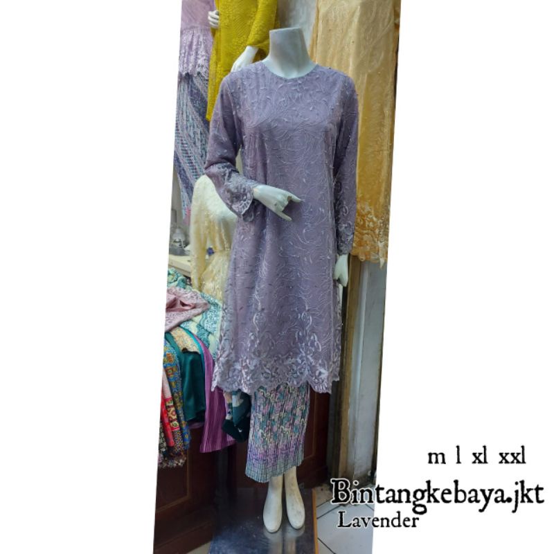 TUNIK KEBAYA TILE/KEBAYA TILE/KEBAYA PESTA/KEBAYA WISUDA/KEBAYA TILE