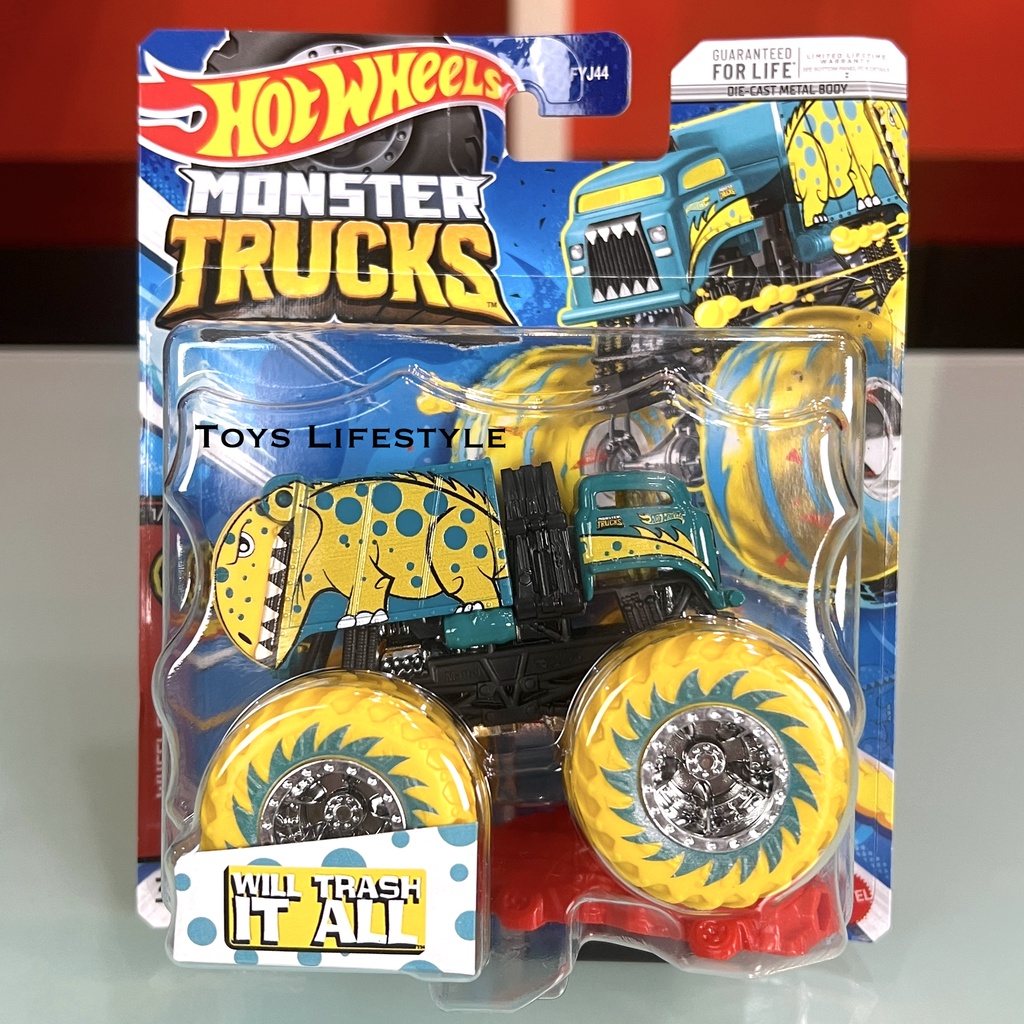 Mobil Hotwheels Hot Wheels Diecast Monster Trucks Original Mattel