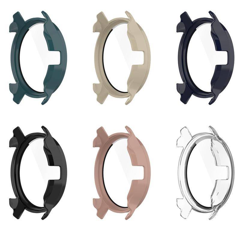 Gelang PC Pelindung case Untuk Garmin Venu 2s 2plus Vivoactive4 4s vivomove sport Watch Cover Dengan Kaca HD Pelindung Layar Film Untuk Garmin Forerunner 955 255 255 255S