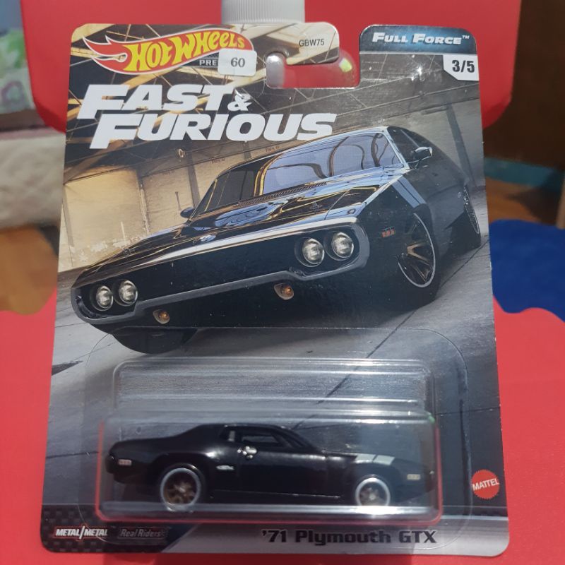HW Premium 71 Plymouth Gtx Fast And Furious