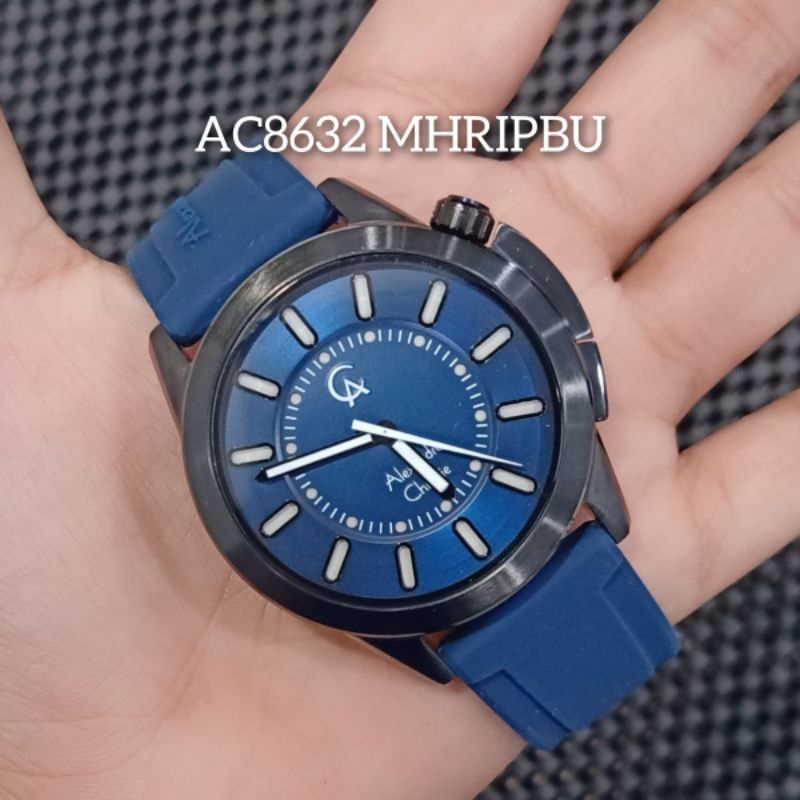 New Alexandre Christie AC8632 Jam Tangan Pria AC 8632 Original MHRIPBU