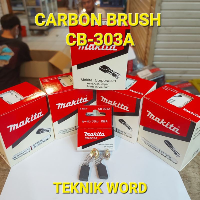CARBON BRUSH MAKITA CB 303 / ARANG / SEPUL / BOSTEL MAKITA CB 303
