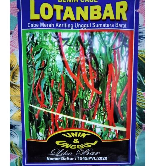 "PM.21De22d" Cabe LOTANBAR 10 Gram- Bibit Cabe LOTANBAR - CMK LOTANBAR - Benih Cabe Merah Keriting L
