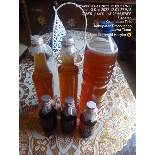 

madu Asli liar hutan botol MARJAN