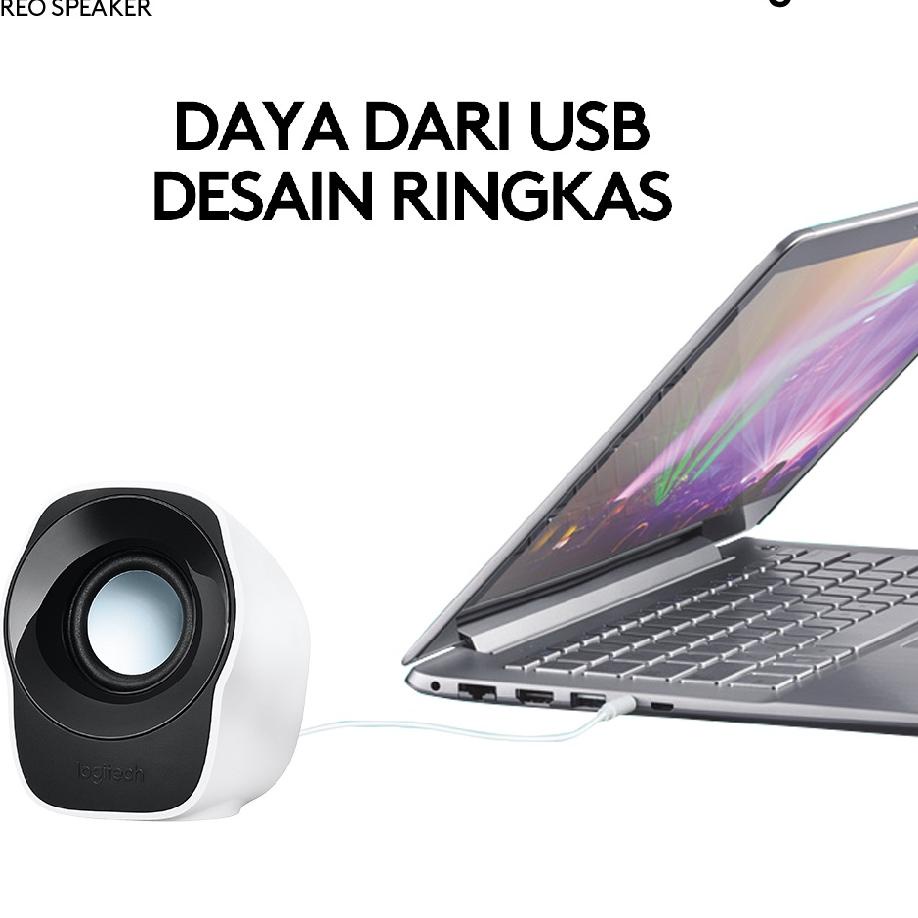 Sale Terbatas Logitech Z121 2.0 Stereo Speaker USB Compact