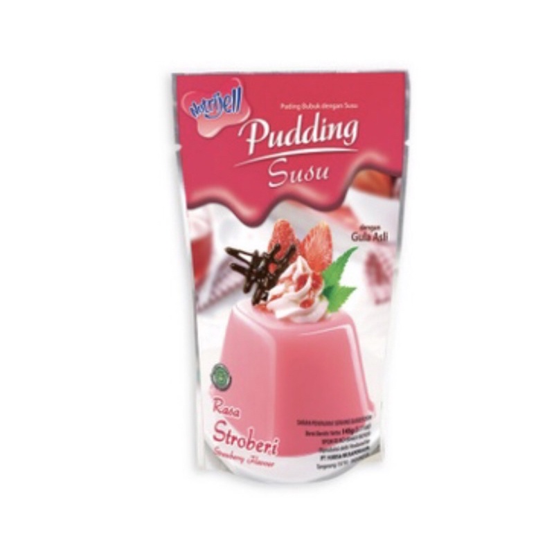 

NUTRIJELL PUDING SUSU strawberry 145 GRAM