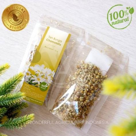 

Teh Bunga Chamomile Herbal Relaksasi kaya Antioksidan ANTI IMSOMNIA !!