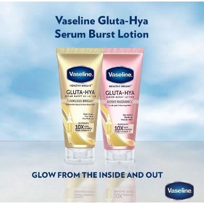 ✿ELYSABETHME✿ Vaseline gluta-hya pencerah kulit body serum brightening pemutih putih cepat instan thailand