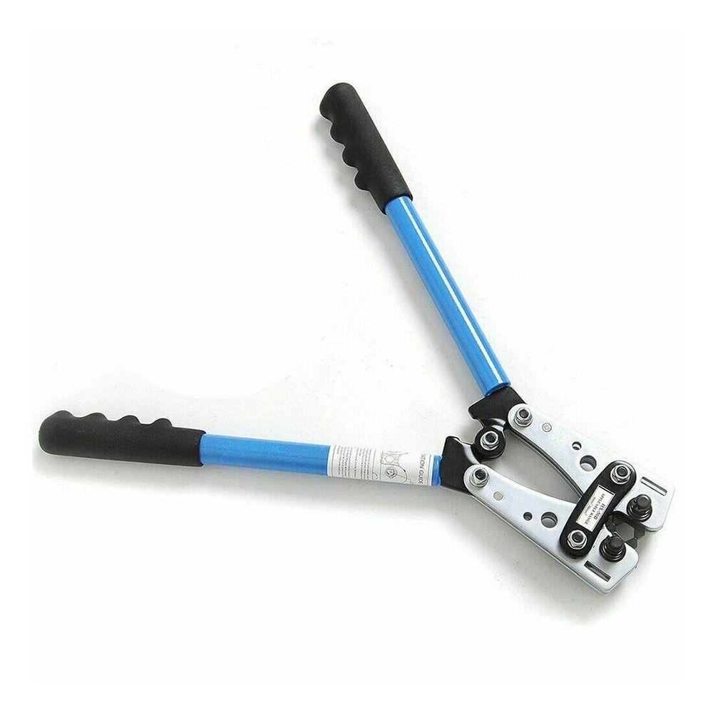 Populer Tang Crimping Kabel Insert Spring Manual Wire Crimper Tool Connector Wire Terminal 6-50mm 2tang Crimping