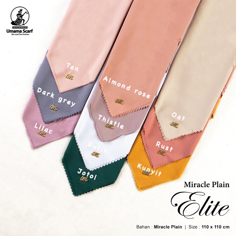 SEGIEMPAT MIRACLE PLAIN ELITE METAL LOGO