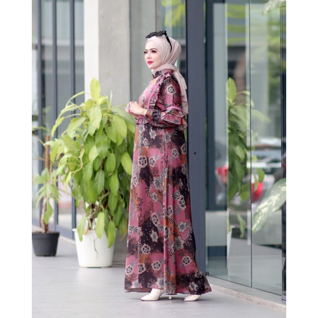 SANITA dress by syafeera - gamis termurah