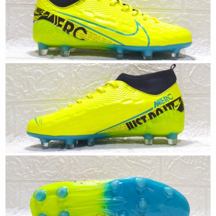 Sepatu Bola Anak Adidas X Techfit Booth Junior - Merah Stabilo 35 Olahraga Pria Sport Import