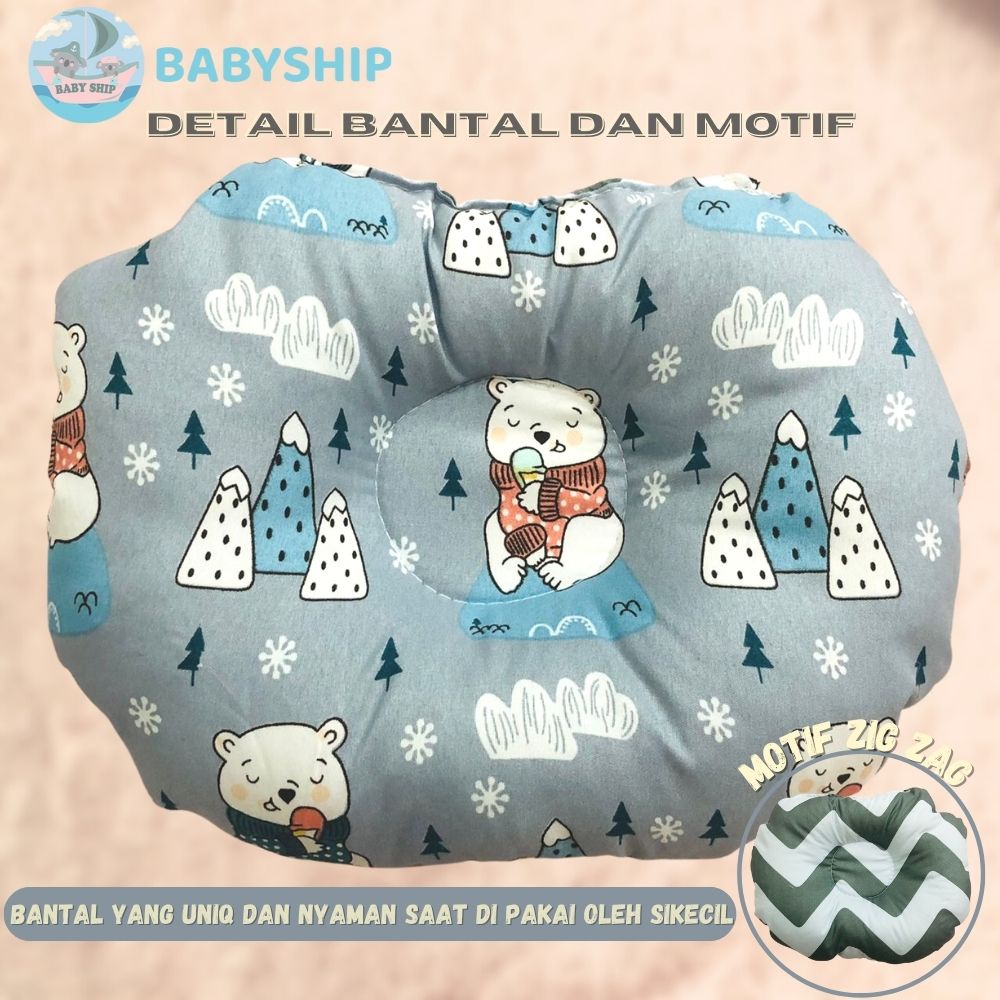 Sofa Bayi Jumbo Multifungsi Dengan Tali Pengait Untuk Bayi Belajar Duduk dan Gesper Pengaman Free Bantal Peyang Mahkota dan Plastik Mika Premium [ Merk BabyShip ]