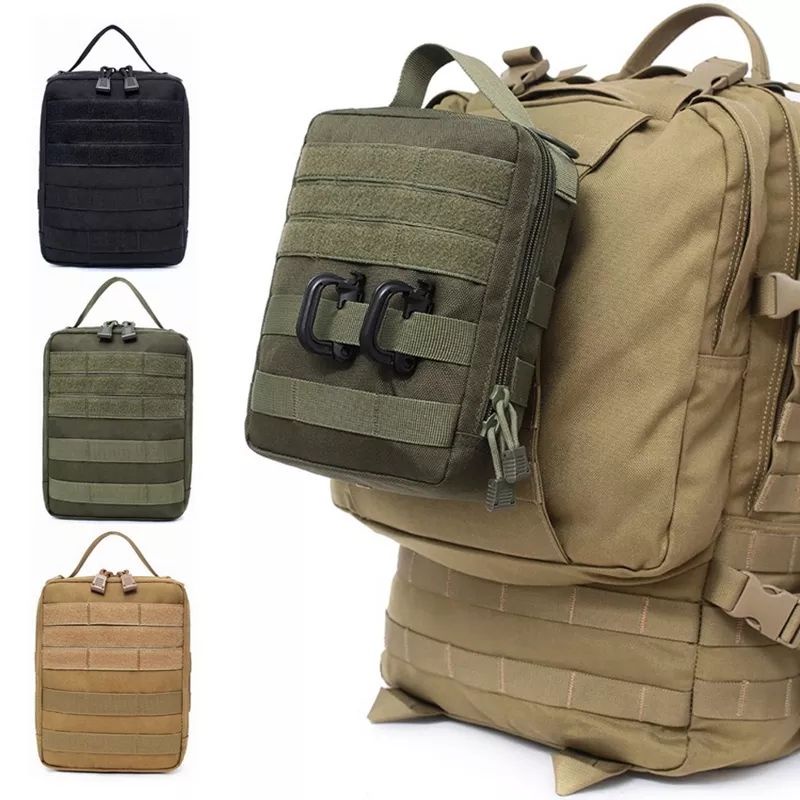 Tas tempat pertolongan pertama tactical army-tas p3k Outdoor militer