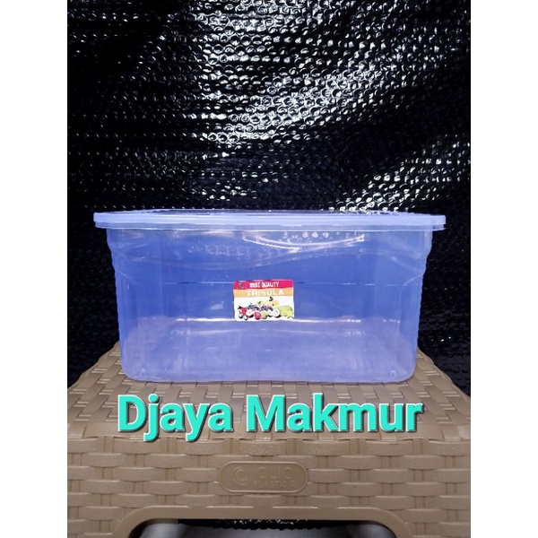 Sealware 2500ml Plastik Bening Tempat Makanan Food Box 2000ml