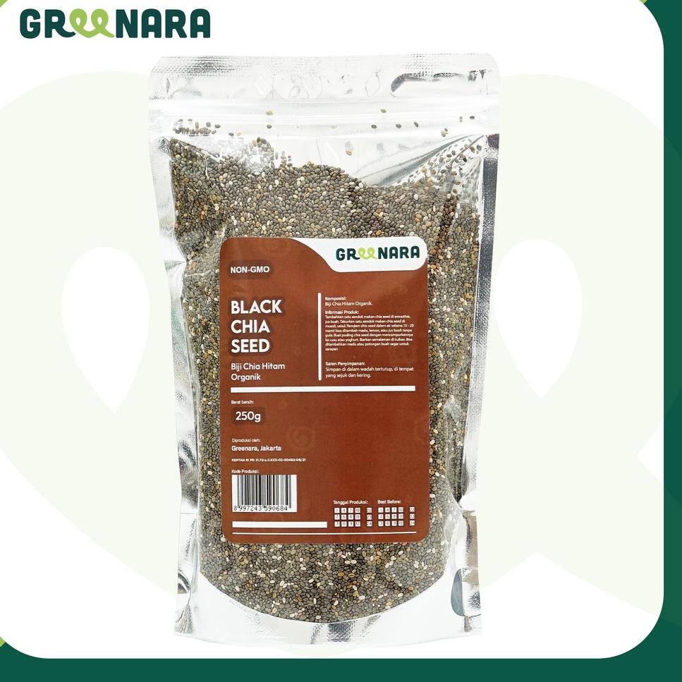 

Satu-satunya Organic Black Chia Seed 250gr / Chiaseed Hitam Organik ...,,