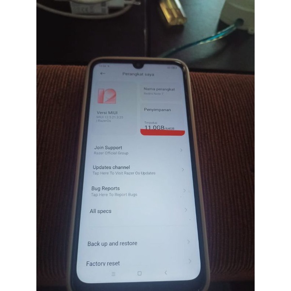 REDMI NOTE 7 SECOND / BEKAS