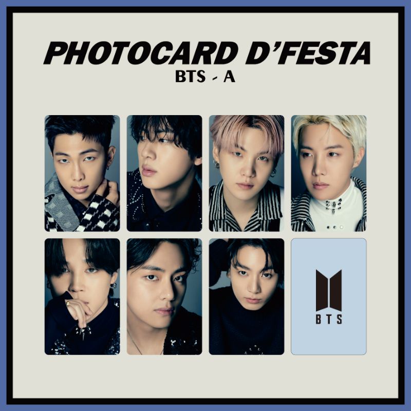 PHOTOCARD D'FESTA BTS