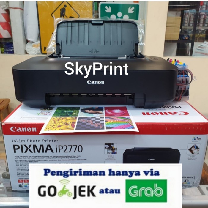 Printer Canon Ip2770 / Ip 2770 + Infus + Dumper