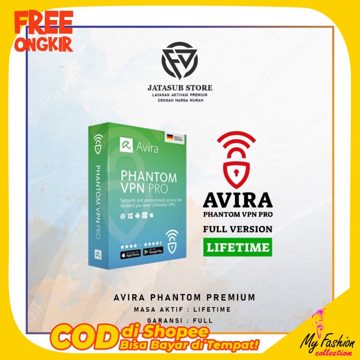 My-Outlet / Promo Termurah Avira Phantom Vpn Premium 1 Tahun - Surf Anonymously Original Bergaransi