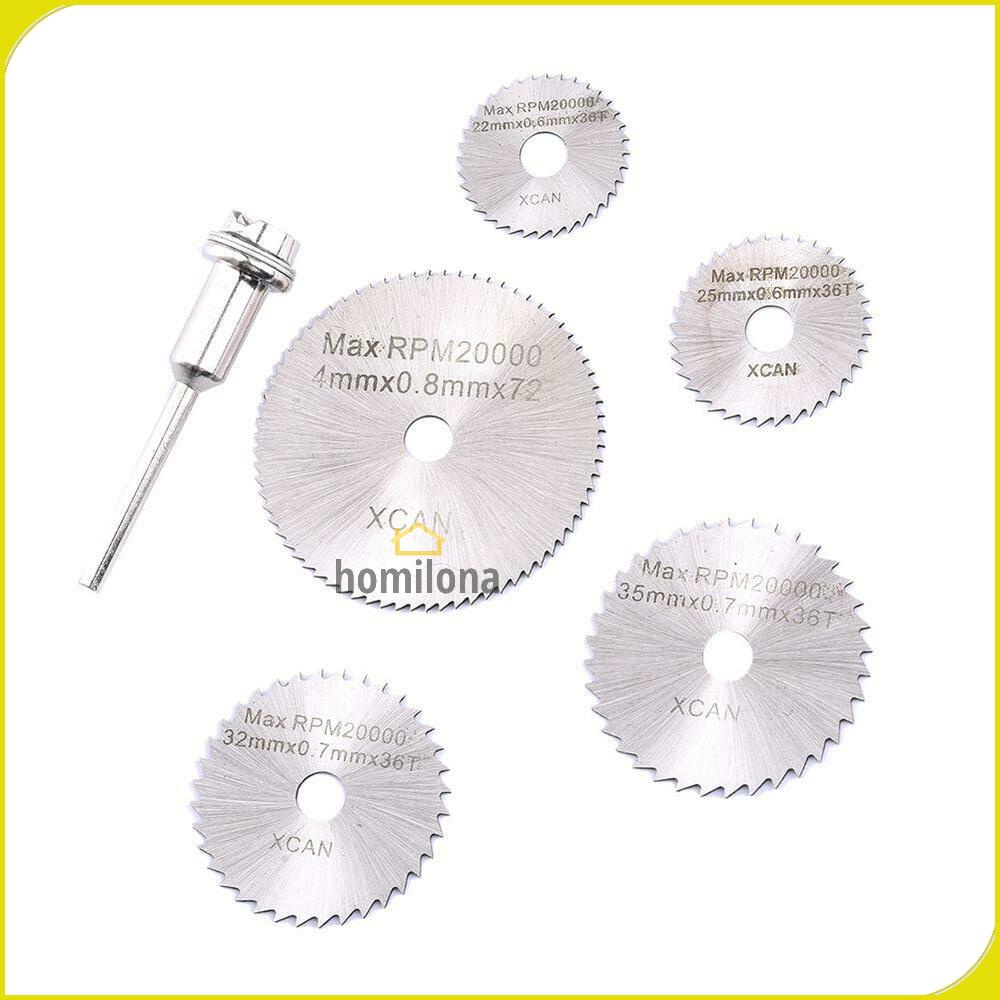 Taffware Mata Bor Mini Gerinda Kayu HSS Saw Blade 22/25/32/35/44 mm 5 PCS 58686