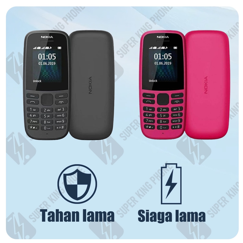 Super King Nokia 105 2019 Dual Sim nokia 105 2019 bisa indonesia