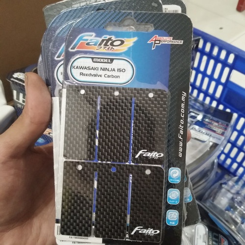 REEDVALVE CARBON NINJA R RR SS 150 LIDAH MEMBRAN CARBON ORIGINAL FAITO