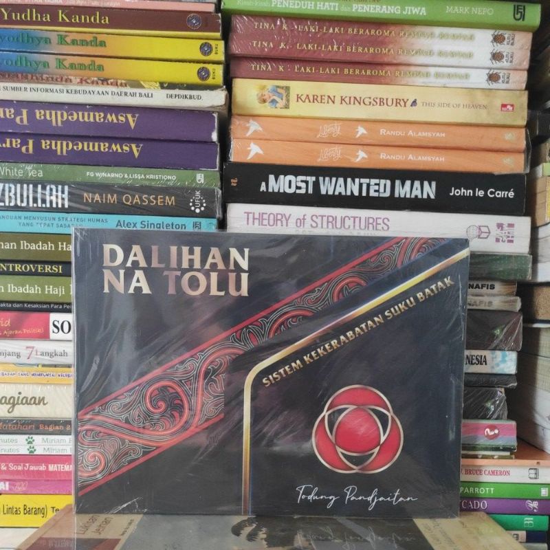 BUKU ORIGINAL DALIHAN NA TOLU SISTEM KEKERABATAN SUKU BATAK PLUS POSTER SILSILAH TAROMBO
