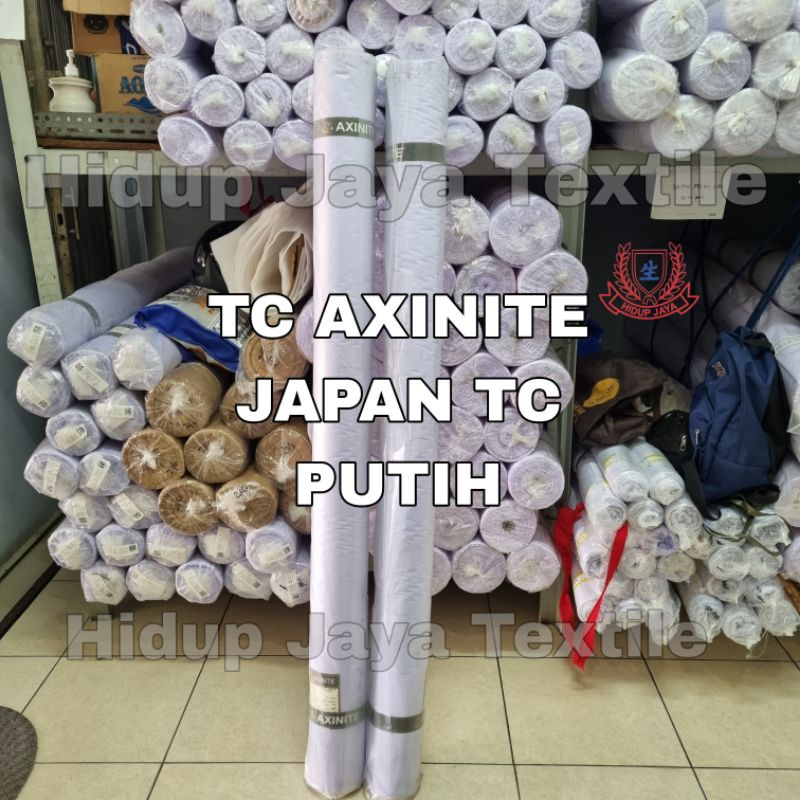 Kain Japan TC Jepang TC Axinite Putih isi 60 yard