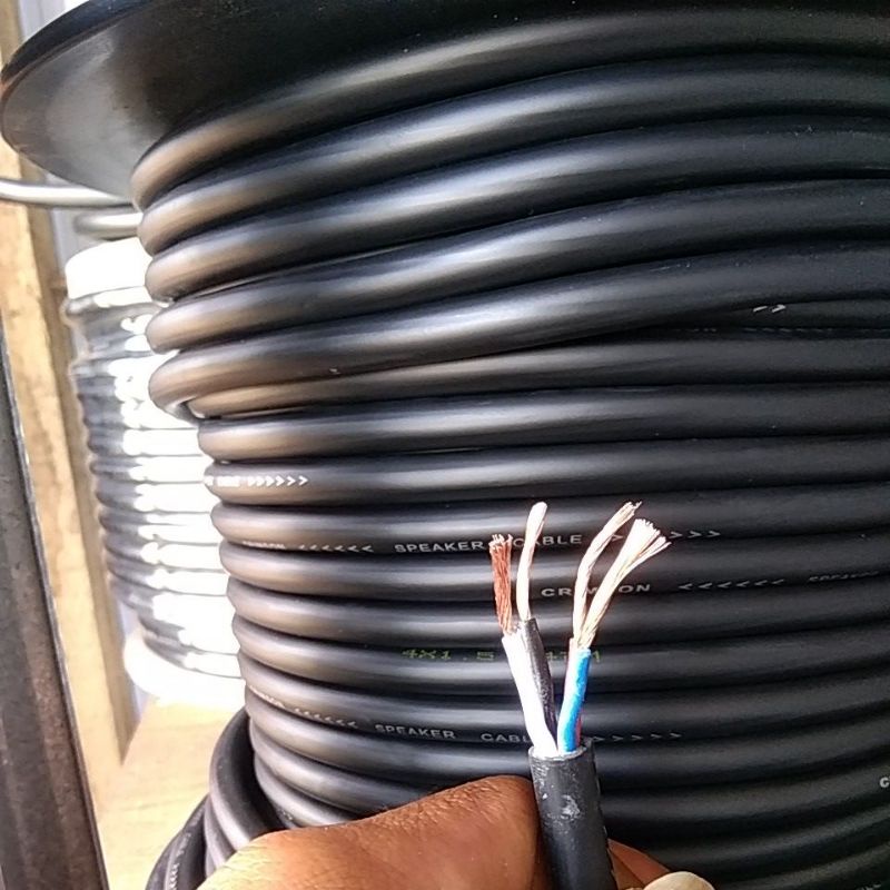 kabel audio spiker 4x1,5 crimson / kabel spiker 4x1,5 4*1.5 4x1.5