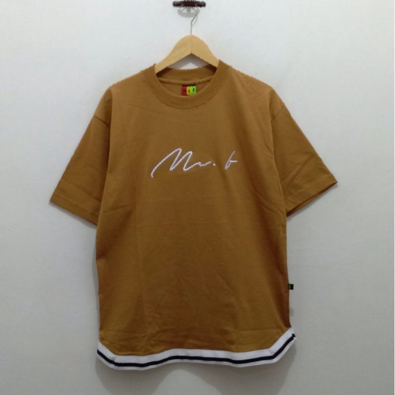 KAOS BAJU OVERSIZE MCF STRIB BASKET TSHIRT