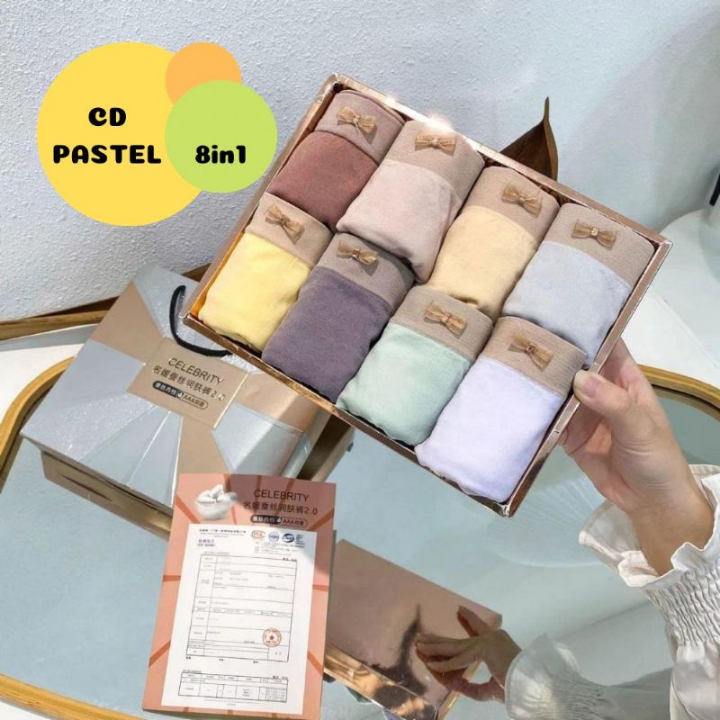 CD PASTEL 1 BOX ISI 8 MIX WARNA