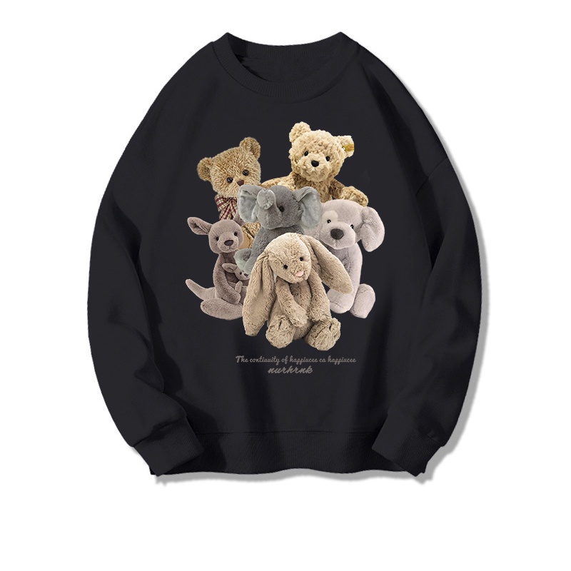 Sweater Oversize Teddy Bear Unisex Sweater Oversize Korean Style