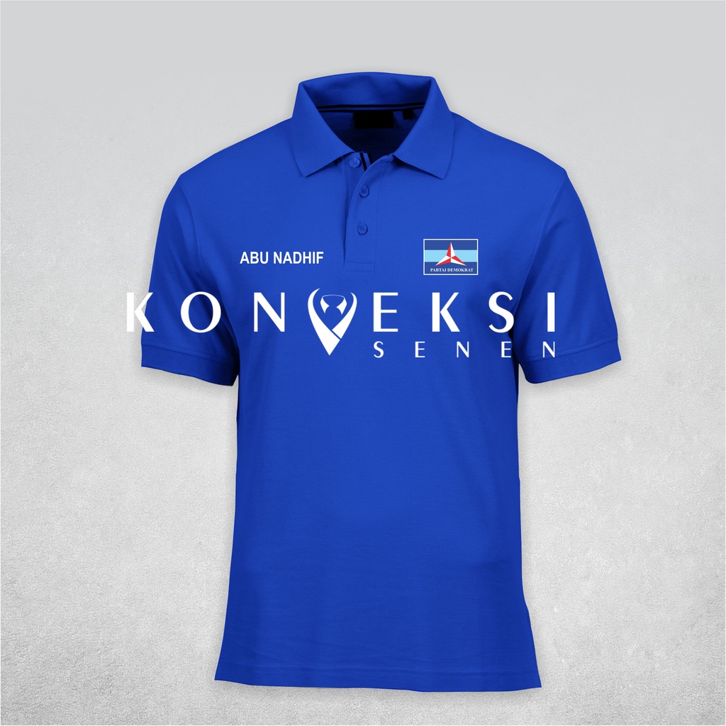 kaos terbaru demokrat pemilu 2024 | kaos polo demokrat