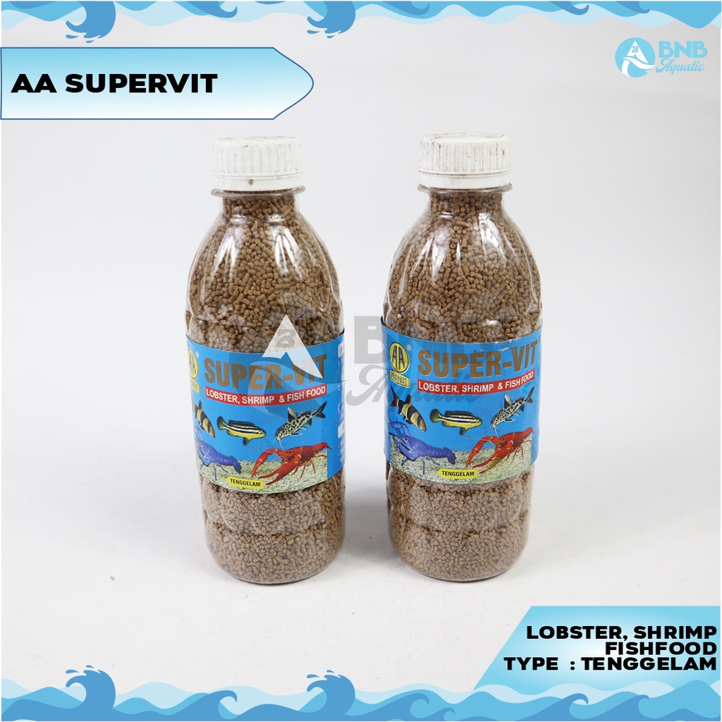 Super-Vit Lobster / pakan udang / lobster / pakan ikan tenggelam